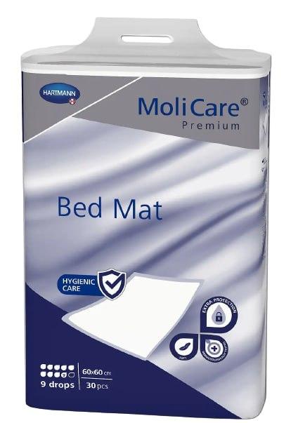 Пелюшка поглинаюча гігієнічна MoliCare® Premium Bed Mat 9 крапель 60x60 см 30шт